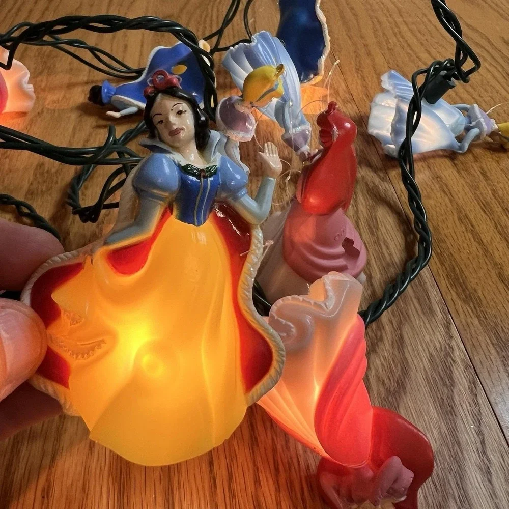 Disney Princesses String Lights String Extra Princesses Vintage